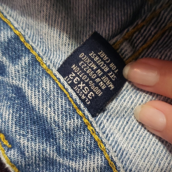 Vintage Y2K Men's Austin Brand Distressed Denim Blue Jeans - Picture 6 of 15